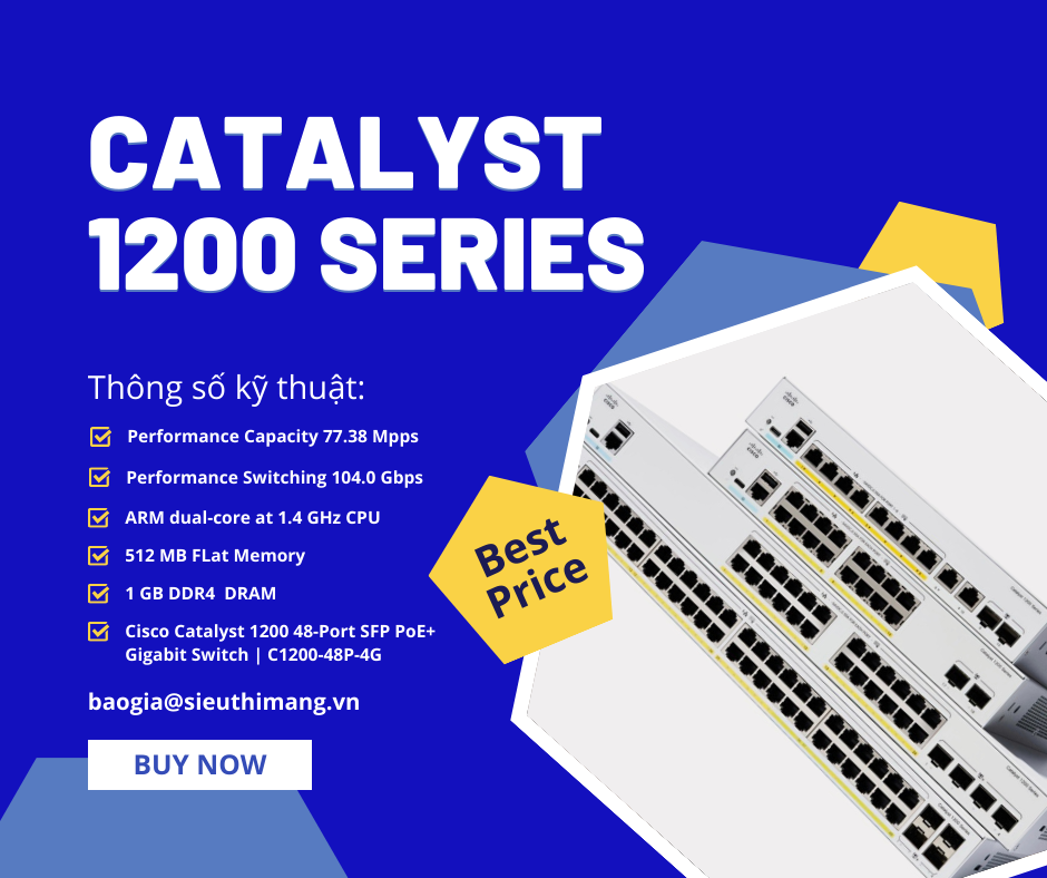 Cisco Catalyst C1200-48P-4G