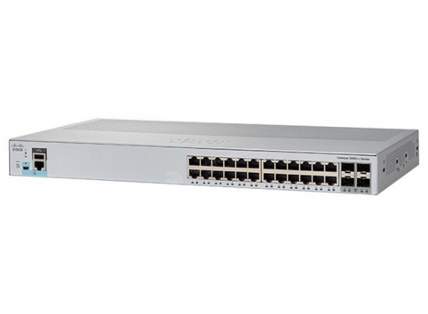 Cisco WS-C2960L-24TS-AP 24 port GigE, 4 x 1G SFP, LAN Lite