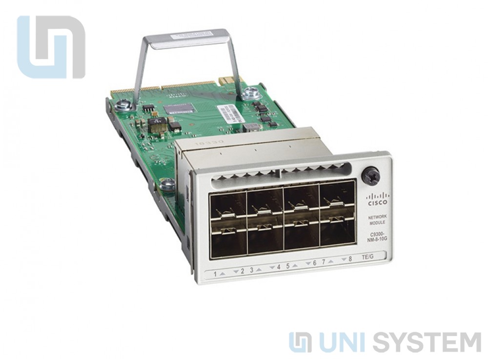 Cisco C9300XNM8M, 8 Ports 10G mGig Network Module